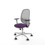 PIQUERAS Y CRESPO Silla de oficina Cilanco con mecanismo Sincro/Traslack, Morado y Gris