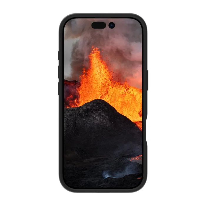 Dbramante1928 Funda iPhone 17 Iceland Ultra D3O MS Resistente a Impactos (4m) Compatible MagSafe - Negro