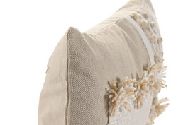 DKD Home Decor Cojín Boho Beige 30 x 50 cm (2 Unidades)
