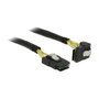 DeLOCK Cable Mini SAS SFF-8087 a Mini SAS SFF-8087 angulado 0,5 m