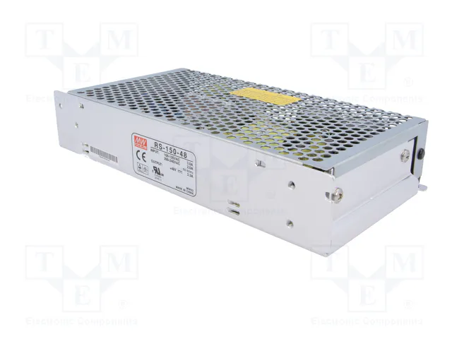 MEAN WELL RS-150-48 Alimentador de impulso 150W 48VDC