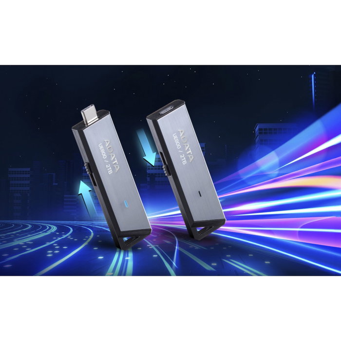 ADATA Elite UE800 Unidad Flash USB 2 TB USB-C Plata
