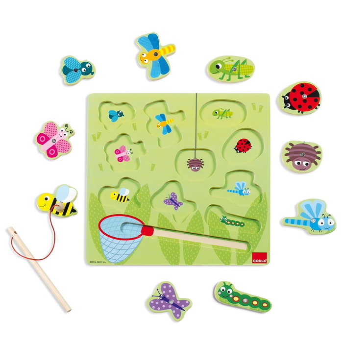 GOULA Puzzle Bichos Magnético 10 piezas
