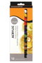 DALER ROWNEY Estuche de Pintura Acrílica Simply de 12 Colores Surtidos (12 x 12 ml)