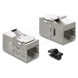 DeLOCK 90757 Módulo Keystone RJ45 hembra a RJ45 hembra Cat.6A blindado
