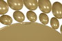 DKD Home Decor Espejo de Hierro y Cristal Dorado 70x70 cm