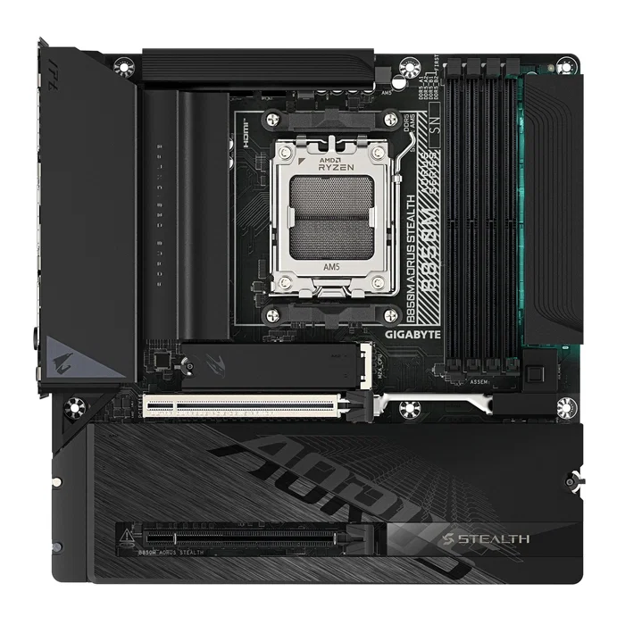 Gigabyte B850M AORUS STEALTH AM5 DDR5 micro ATX