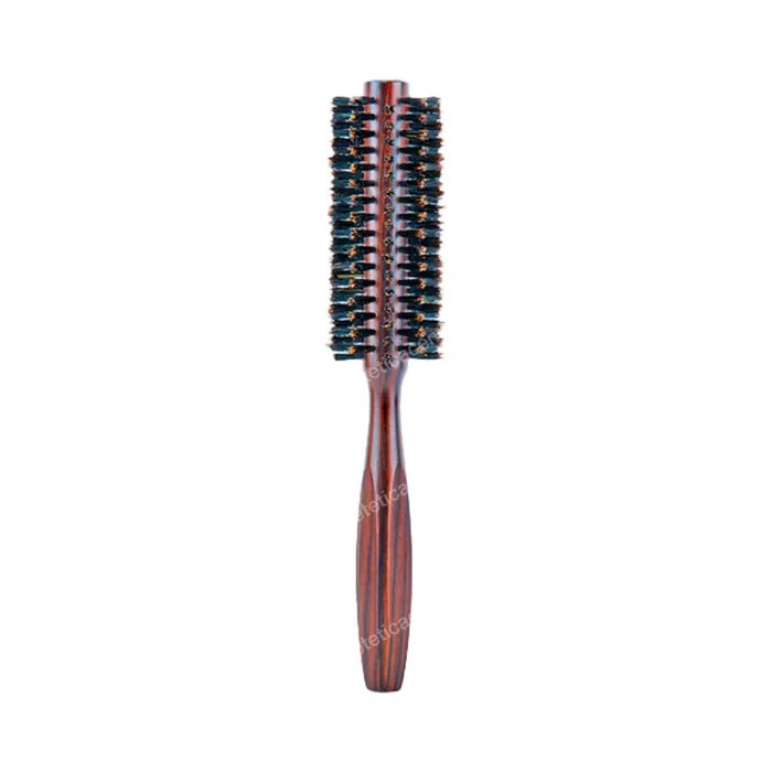 Bifull Cepillo Madera Ebano Redondo Nº46 Cerdas Jabalí para Brillo y Peinado Antiestático Mango Madera Bifull Cepillo Madera Ebano Redondo Nº46 Cerdas Jabalí para Brillo y Peinado Antiestático Mango Madera