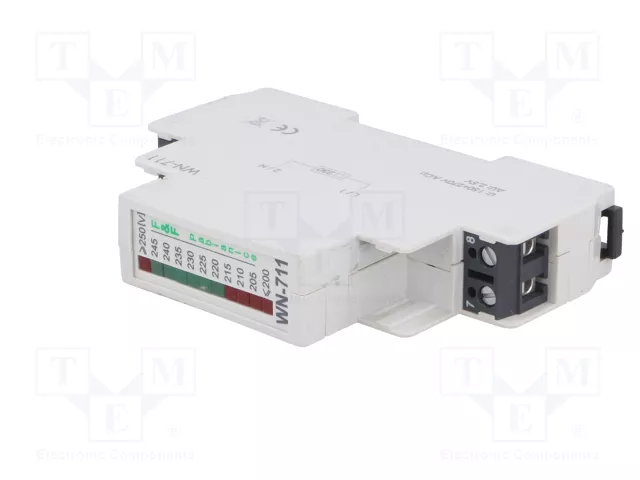 F&F Indicador de tensión WN-7 230VAC IP20 para raíl DIN