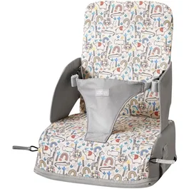 Nuby Asiento Elevador Safari con Arnés de 3 Puntos para Bebés a Partir de 6 Meses Color Beige - NUB0048526894277
