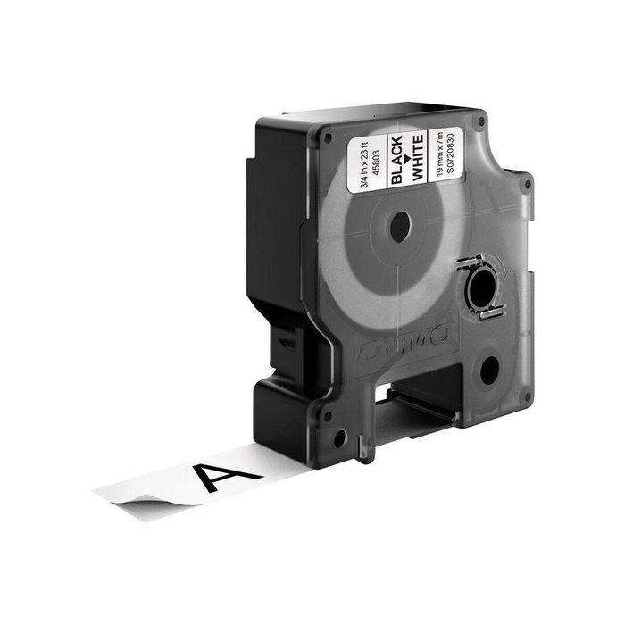 Dymo Cinta D1 Negro sobre Blanco 19mm x 7m Dymo Cinta D1 Negro sobre Blanco 19mm x 7m