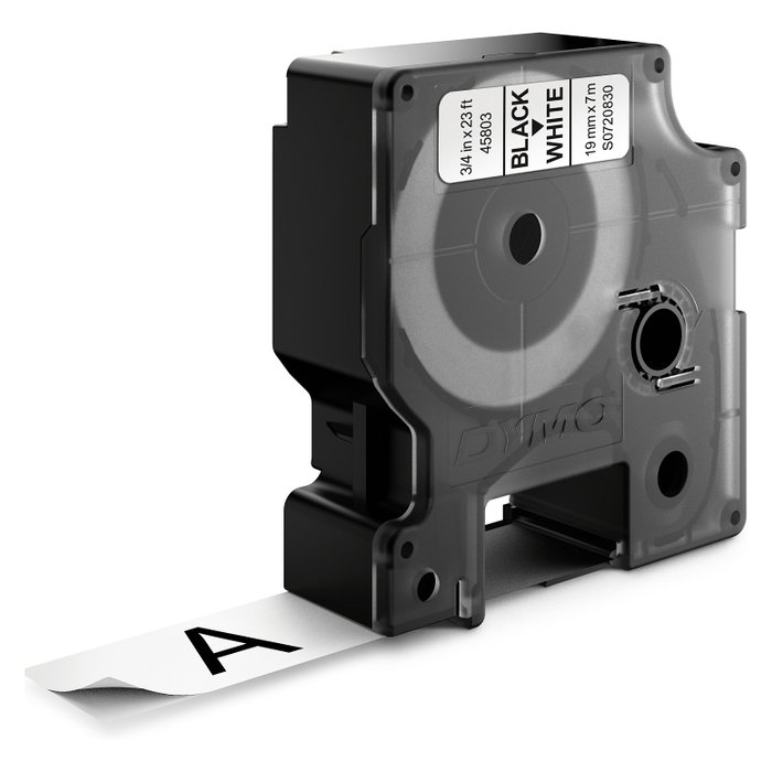 Dymo Cinta D1 Negro sobre Blanco 19mm x 7m Dymo Cinta D1 Negro sobre Blanco 19mm x 7m