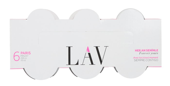 LAV Set de 6 Vasos PARIS 295cc