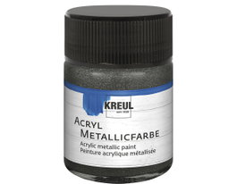 Kreul Pintura acrílica metálica antracita 50ml
