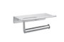 DKD Home Decor Portarrollos Inox Mate Plateado