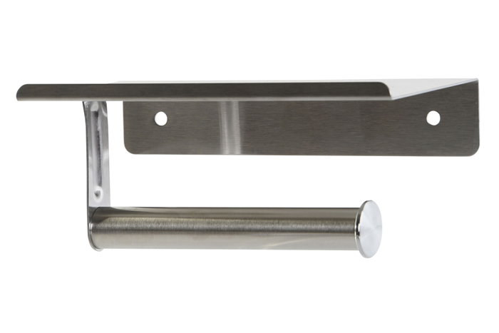 DKD Home Decor Portarrollos Inox Mate Plateado