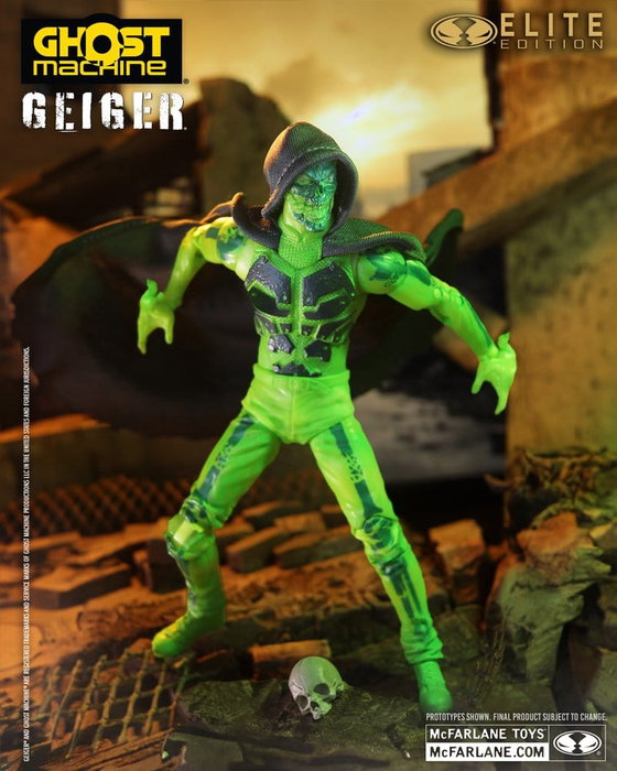 McFarlane Toys Ghost Machine Elite Edition Figura Deluxe Geiger 18 cm McFarlane Toys Ghost Machine Elite Edition Figura Deluxe Geiger 18 cm