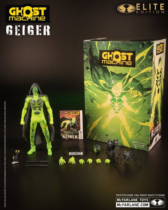 McFarlane Toys Ghost Machine Elite Edition Figura Deluxe Geiger 18 cm McFarlane Toys Ghost Machine Elite Edition Figura Deluxe Geiger 18 cm