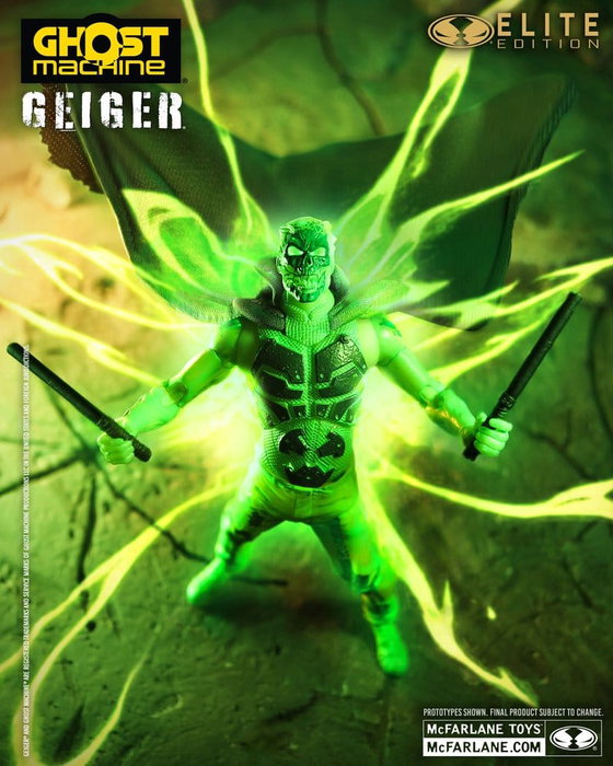 McFarlane Toys Ghost Machine Elite Edition Figura Deluxe Geiger 18 cm McFarlane Toys Ghost Machine Elite Edition Figura Deluxe Geiger 18 cm