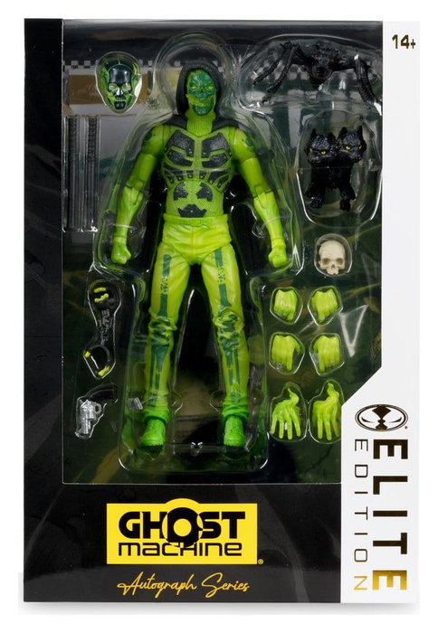 McFarlane Toys Ghost Machine Elite Edition Figura Deluxe Geiger 18 cm McFarlane Toys Ghost Machine Elite Edition Figura Deluxe Geiger 18 cm