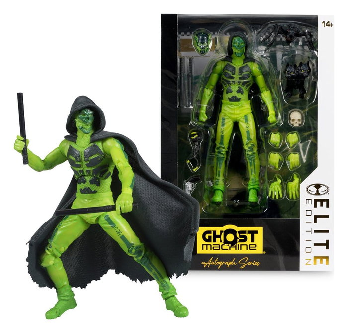 McFarlane Toys Ghost Machine Elite Edition Figura Deluxe Geiger 18 cm McFarlane Toys Ghost Machine Elite Edition Figura Deluxe Geiger 18 cm
