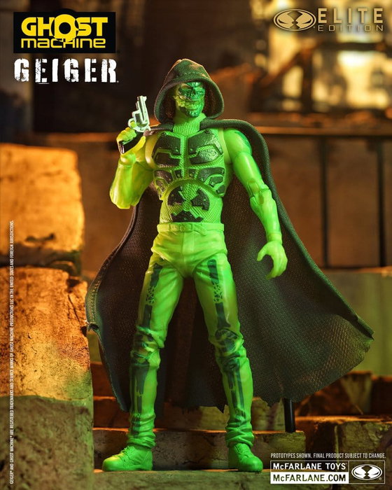 McFarlane Toys Ghost Machine Elite Edition Figura Deluxe Geiger 18 cm McFarlane Toys Ghost Machine Elite Edition Figura Deluxe Geiger 18 cm