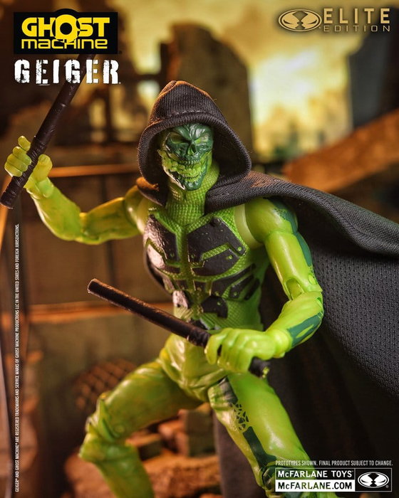 McFarlane Toys Ghost Machine Elite Edition Figura Deluxe Geiger 18 cm McFarlane Toys Ghost Machine Elite Edition Figura Deluxe Geiger 18 cm