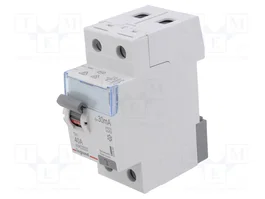 Legrand 411560 TX3 Fi-Schalter 40A 2 polos 30mA Tipo A 230VAC 2TE
