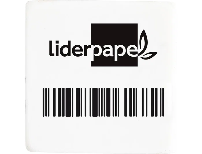 Liderpapel Goma de borrar tipo miga de pan cuadrada