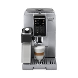 De'Longhi Máquina de Café Espresso Automática Dinamica Plus ECAM370.95.S con Molinillo Integrado, 19 Bar, Tanque de Leche, Pantalla a Color, 1450W, Plata