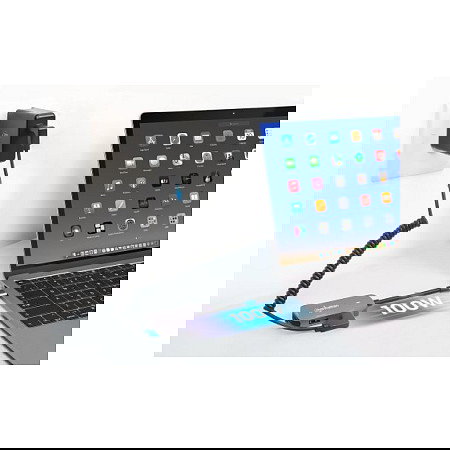 MANHATTAN Dock USB-C a HDMI 3 en 1 con Carga PD - Conversor para Laptop MANHATTAN Dock USB-C a HDMI 3 en 1 con Carga PD - Conversor para Laptop