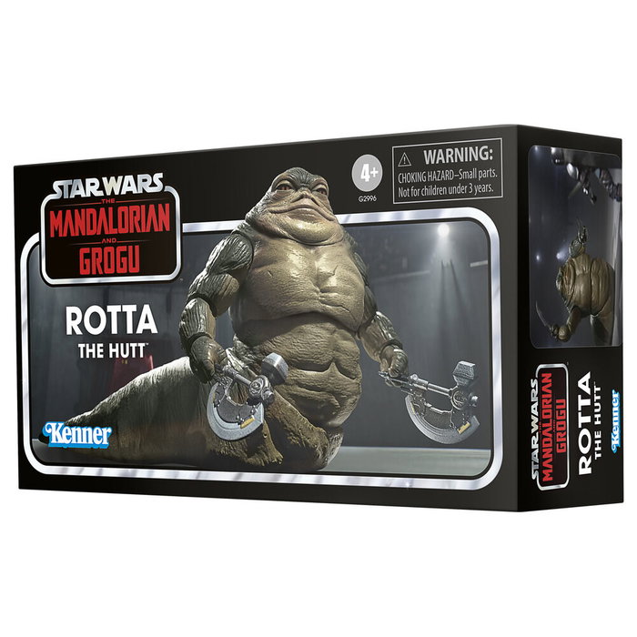 HASBRO Figura Rotta The Hutt The Mandalorian and Grogu Star Wars 9,5cm