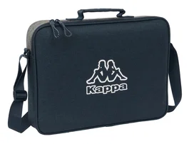 Safta Cartera Extraescolares Kappa Dark Navy 38x28x6cm