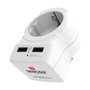 Skross Adaptador de Europa a Estados Unidos con USB 1500281