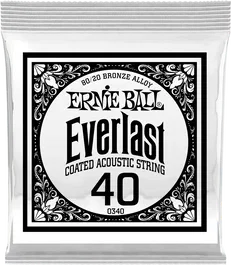Ernie Ball Cuerda Acústica Everlast CT 80/20 Bronze 040 (Set de 6) (Set de 6)