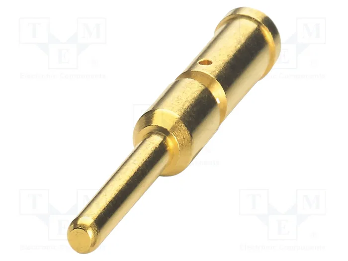 PHOENIX CONTACT Conector de contacto macho redondo industrial dorado PHOENIX CONTACT Conector de contacto macho redondo industrial dorado