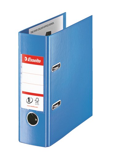 Archivador Palanca Esselte Plastico Con Rado A5 75Mm Azul (46075) Archivador Palanca Esselte Plastico Con Rado A5 75Mm Azul (46075)