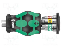 WERA Juego de destornillador universal de 6 piezas