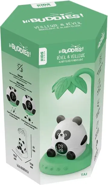 Bigben Interactive BIG3499550389951 Despertador con luz nocturna Panda