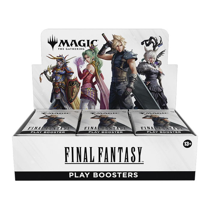 CLD Merch Magic: The Gathering Final Fantasy Play Booster Box - Juego de Cartas Coleccionable, Ingles, Multicolor, 13+ años