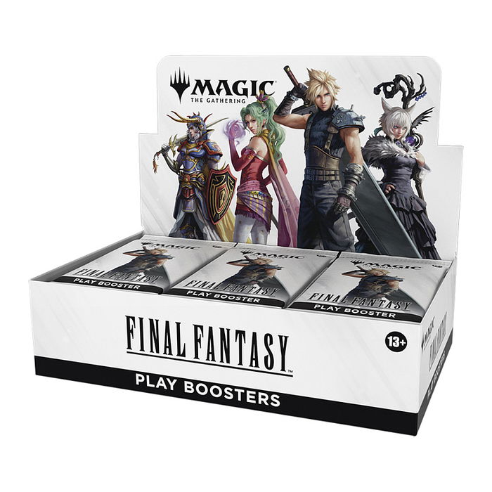 CLD Merch Magic: The Gathering Final Fantasy Play Booster Box - Juego de Cartas Coleccionable, Ingles, Multicolor, 13+ años