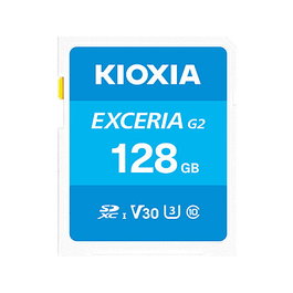 KIOXIA Tarjeta SDXC Exceria 128 GB