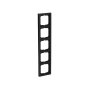 BUSCH-JAEGER BJ 1725-885K Rahmen 5f future linear negro mate