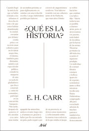 ¿Qué es la historia?, E. H. Carr - ARIEL