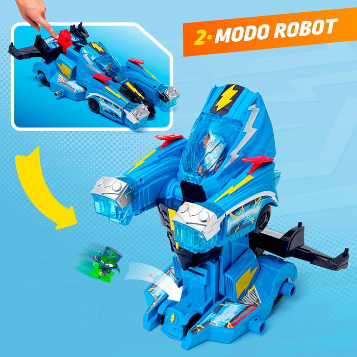 Magic Box Superthings Robot Fighter Kid Kazoom Transformable