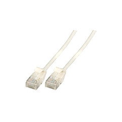EFB Elektronik K8108WS.3 Patchkabel RJ45 Cat.6a U/UTP 3m Blanco