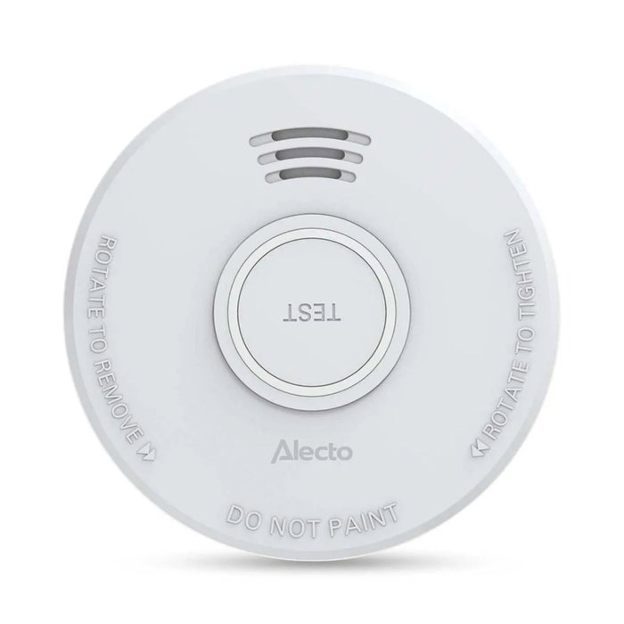 Alecto SD110 Set de 5 Detectores de Humo con Batería de 9V