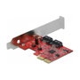 DeLOCK 90406 Tarjeta de 2 puertos SATA PCIe con RAID 1