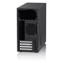 Fractal Design Core 1000 - Torre Media Midi PC con USB 3.0, Color Negro, Compatible con micro-ATX/Mini-ITX, Ventilador 120mm incluido