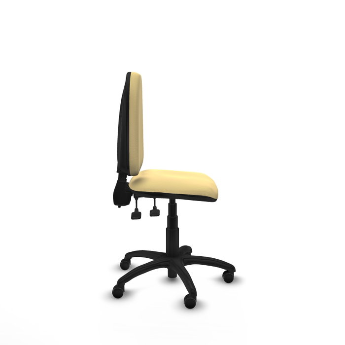 PIQUERAS Y CRESPO Silla de oficina Aýna sin brazos color Crema PIQUERAS Y CRESPO Silla de oficina Aýna sin brazos color Crema